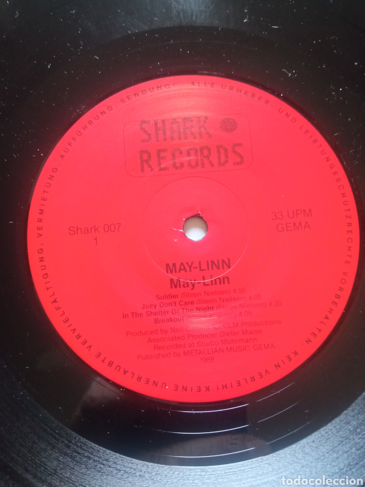 Discos de vinilo: May-Linn - Same Vinilo Lp - Foto 3
