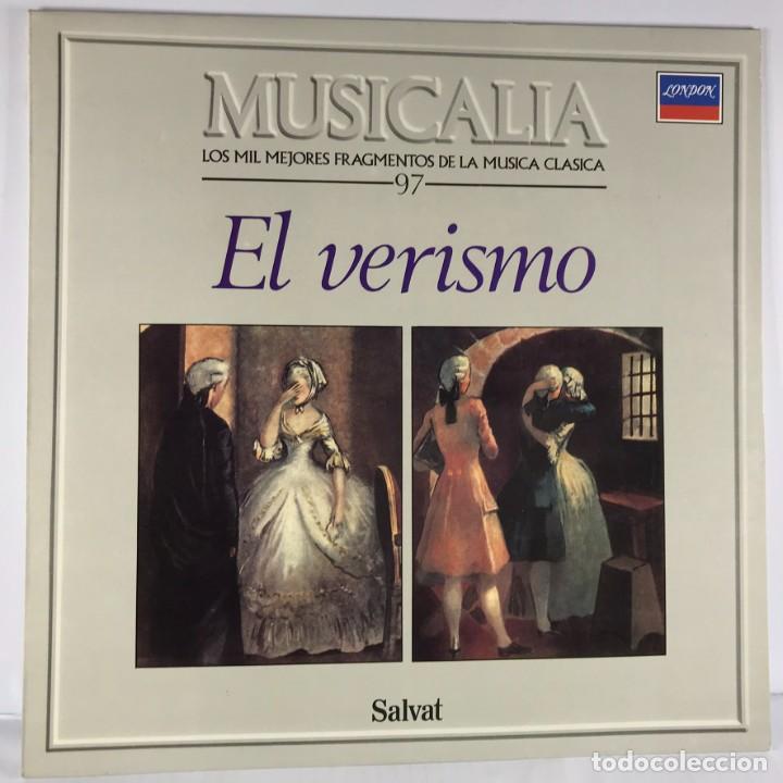 Disques de vinyle: MUSICALIA - SALVAT - DISCO N&ordm; 97. El Verismo