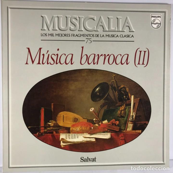 Discos de vinilo: MUSICALIA - SALVAT - DISCO N&ordm; 75. Musica Barroca (II)