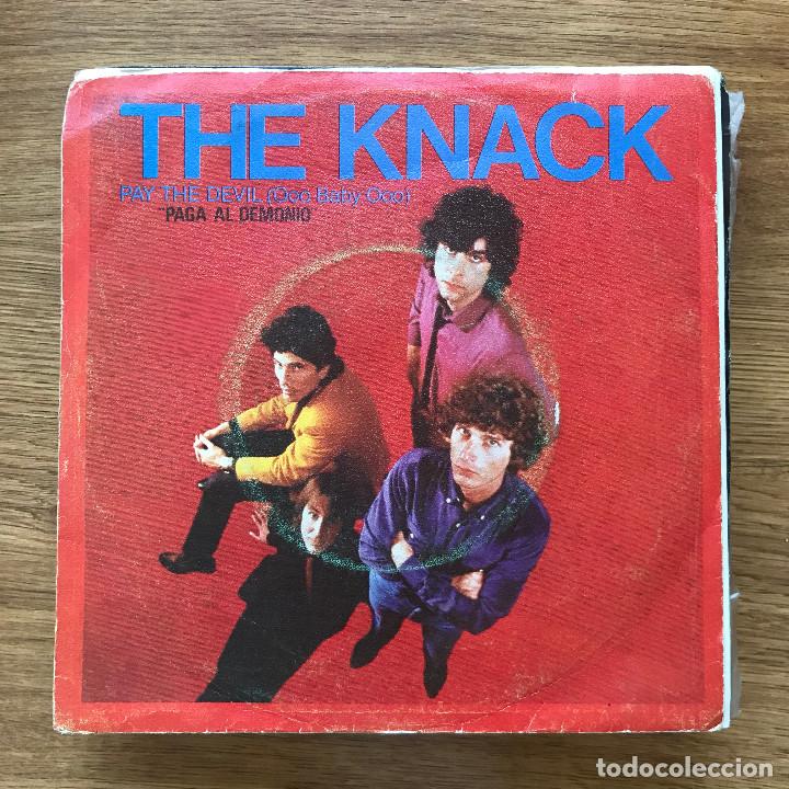Discos de vinilo: KNACK - PAY THE DEVIL / LIL GALS BIG MISTAKE - SINGLE EMI 1981 SPAIN - Foto 1