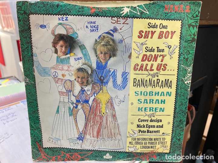 Discos de vinilo: Bananarama - Shy Boy (7&rdquo;, Single) - Foto 2