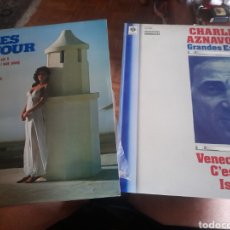 Discos de vinilo: DOS VINILOS DE CHARLES AZNAVOUR DE 1978 Y 1981. Lote 350313709
