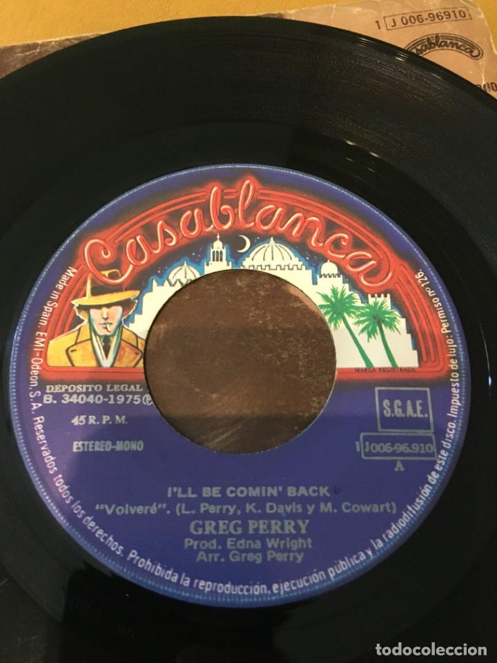 Discos de vinilo: Greg Perry &lrm;&ndash; Ill Be Comin Back = Volver&eacute; - Foto 3