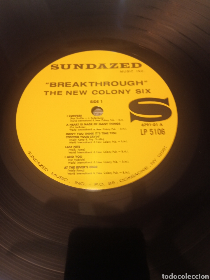 Discos de vinilo: The New Colony Six - Break Through. - Foto 3