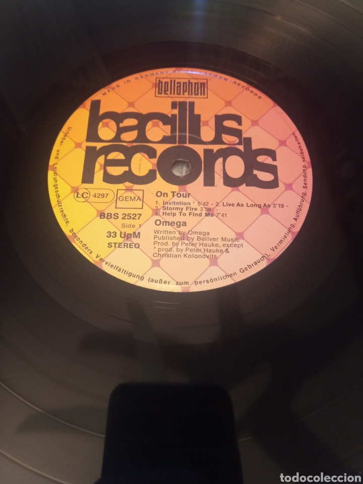 Discos de vinilo: Omega - On tour Vinilo Lp - Foto 3