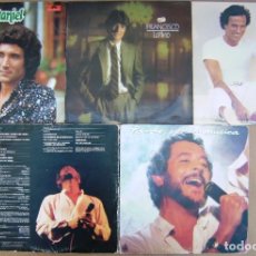 Discos de vinilo: LOTE 5 LP ESPAÑOLES (DANNY DANIEL, FRANCISCO, JULIO IGLESIAS, JUAN PARDO)