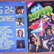 Discos de vinilo: LOTE 2 LP DOBLES (LOS 24 MEJORES, 1977 - LOS SUPER 20, 1976)