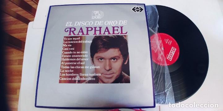 Discos de vinilo: RAPHAEL-LP EL DISCO DE ORO-ORLADOR - Foto 1
