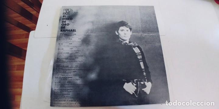 Discos de vinilo: RAPHAEL-LP EL DISCO DE ORO-ORLADOR - Foto 2