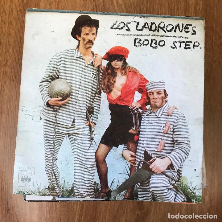 Discos de vinilo: LADRONES - BOBO STEP / PARASOL - SINGLE CBS 1976 - Foto 1