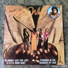 Discos de vinilo: BARRY WHITE - I'M GONNA LOVE YOU JUST A LITTLE MORE BABY . SINGLE. 1973 FRANCIA. Lote 350407959