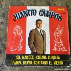 Discos de vinilo: JUANITO CAMPOS - ¡OH, MARIBEL! + 3 . EP . 1969 ACROPOL. Lote 350412554