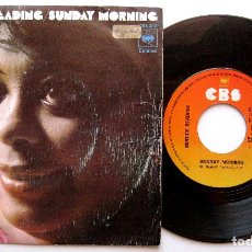 Discos de vinilo: BERTICE READING - SUNDAY MORNING - SINGLE CBS 1974 BPY. Lote 350413384