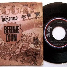 Discos de vinilo: BERNIE LYON - INFIERNO - SINGLE BARCLAY / MOVIEPLAY 1980 BPY. Lote 350413984