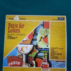 Discos de vinilo: PARIS FOR LOVERS ( MAURICE LARCANGE ). Lote 350436764
