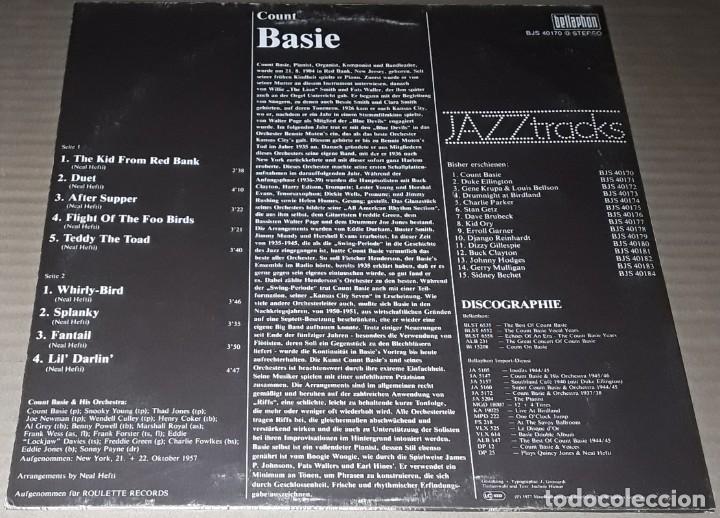 Discos de vinilo: LP - COUNT BASIE - JAZZTRACKS - MADE IN GERMANY - BASIE - Foto 2