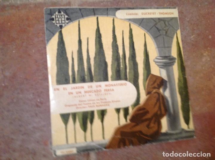 Discos de vinilo: Paul Bonneau En el jard&iacute;n de un monasterio - Foto 1