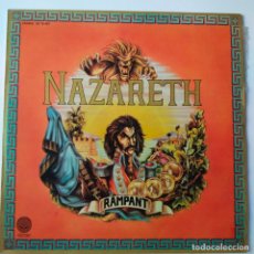 Disques de vinyle: NAZARETH- RAMPANT - SPAIN LP 1974.. Lote 350523324