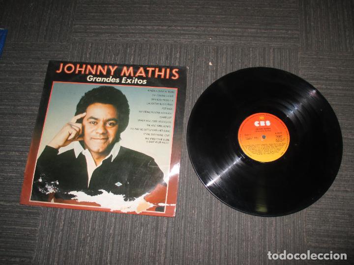 Discos de vinilo: JOHNNY MATHIS - GRANDES EXITOS - SPAIN - CBS - IBL - - Foto 1