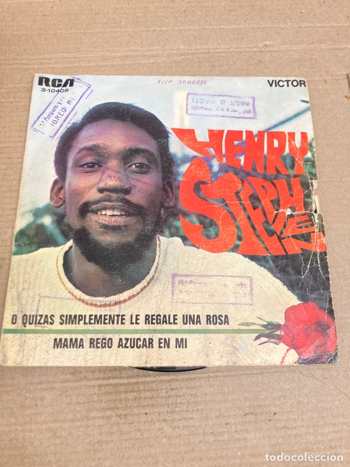 Discos de vinilo: Disco de vinilo Single Henry Stephen - Foto 2