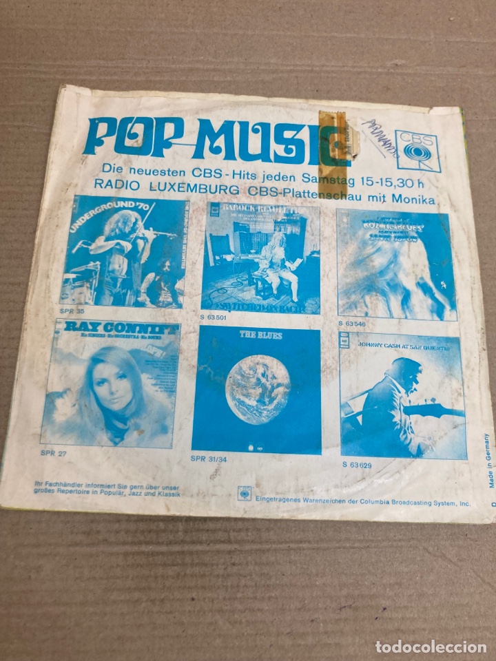 Discos de vinilo: Disco de vinilo Single Yellow Rover Christie - Foto 2