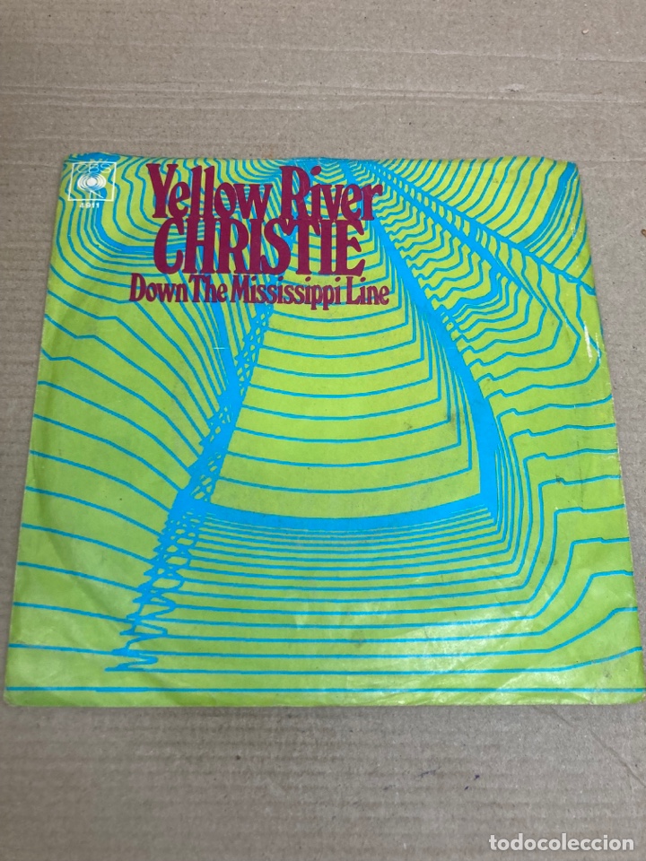 Discos de vinilo: Disco de vinilo Single Yellow Rover Christie - Foto 1