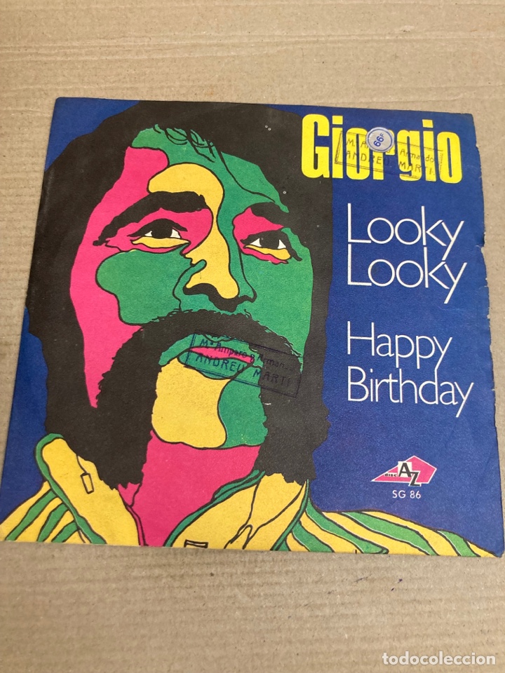 Discos de vinilo: Disco de vinilo Single Giorgio - Foto 1