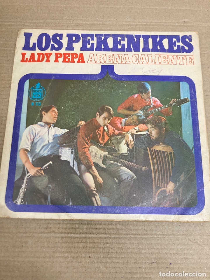 Discos de vinilo: Disco de vinilo Single Los Pekenikes - Foto 1