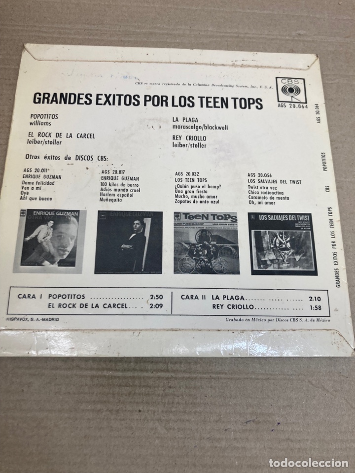 Discos de vinilo: Disco de vinilo Single Grandes &Eacute;xitos - Foto 2