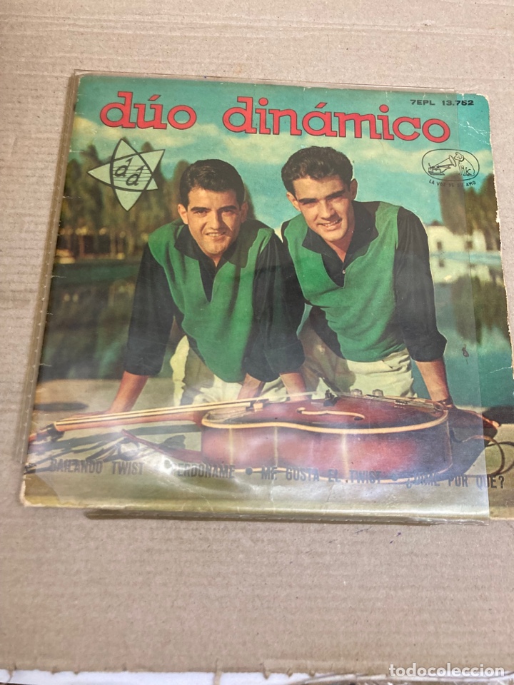 Discos de vinilo: Disco de vinilo Single D&uacute;o Din&aacute;mico - Foto 1