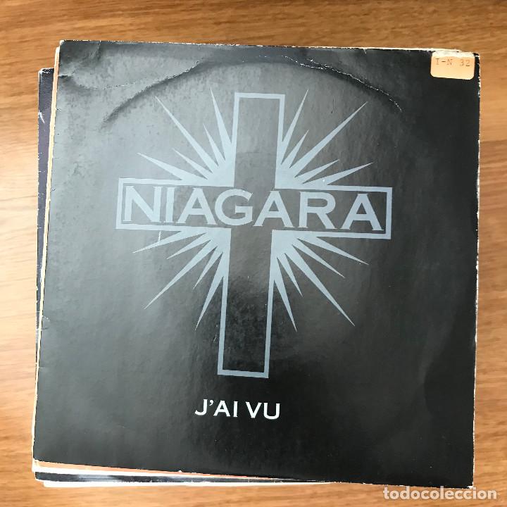 Discos de vinilo: NIAGARA - JAI VU - SINGLE POLYDOR FRANCIA 1990 - Foto 1