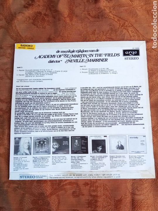 Discos de vinilo: HANDEL,MOZART,ROSSINI - Foto 2