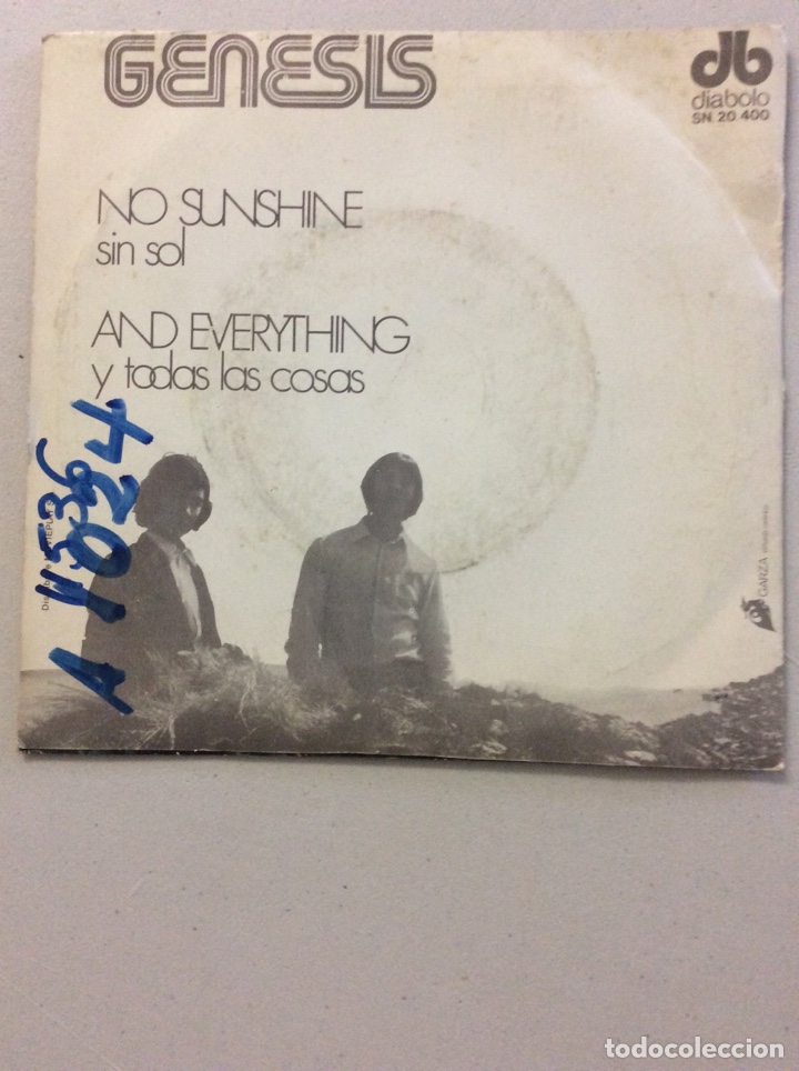 Discos de vinilo: Genesis. No sunshine. And everything. - Foto 2