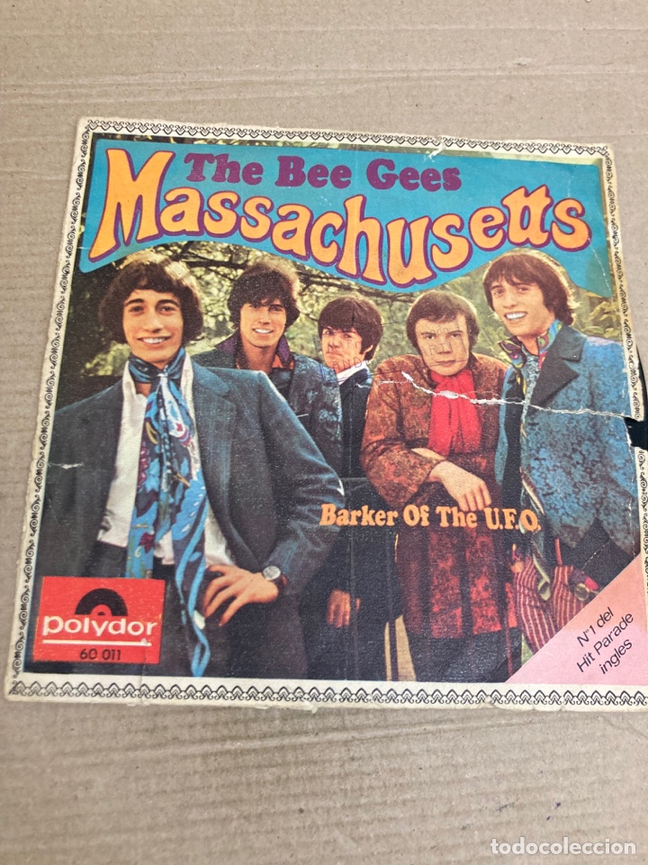 Discos de vinilo: Disco de vinilo Single The bee Gees - Foto 1