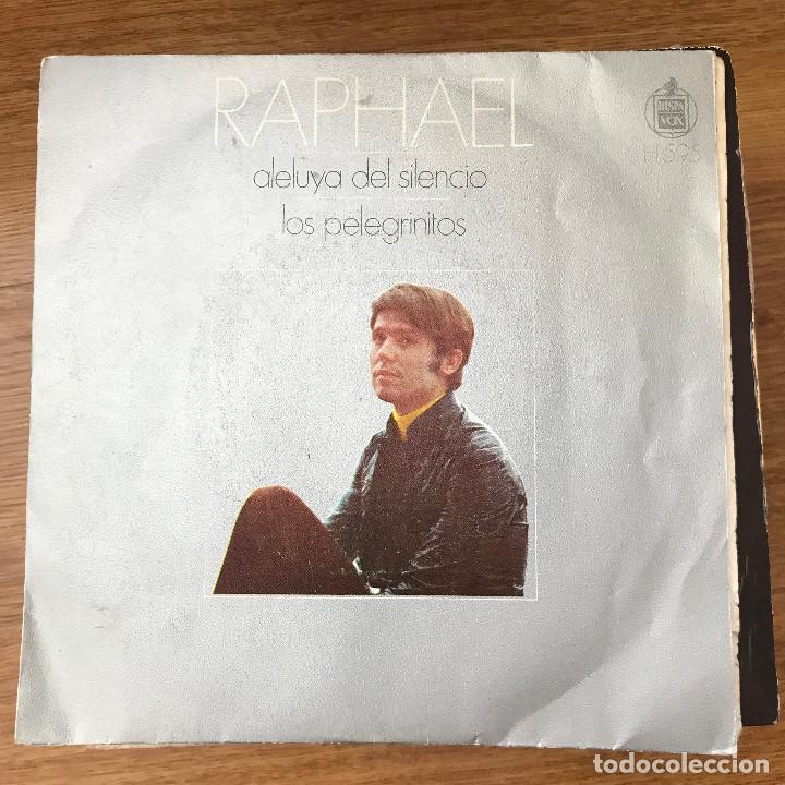 Discos de vinilo: RAPHAEL - ALELUYA DEL SILENCIO - SINGLE HISPAVOX 1970 - Foto 1