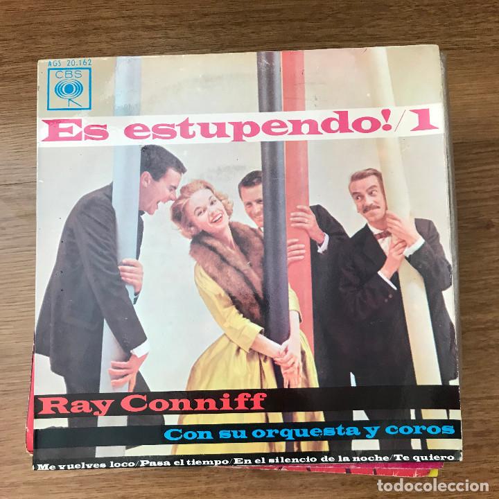 Discos de vinilo: RAY CONNIFF - &iexcl;ES ESTUPENDO! 1 - EP CBS 1963 - Foto 1