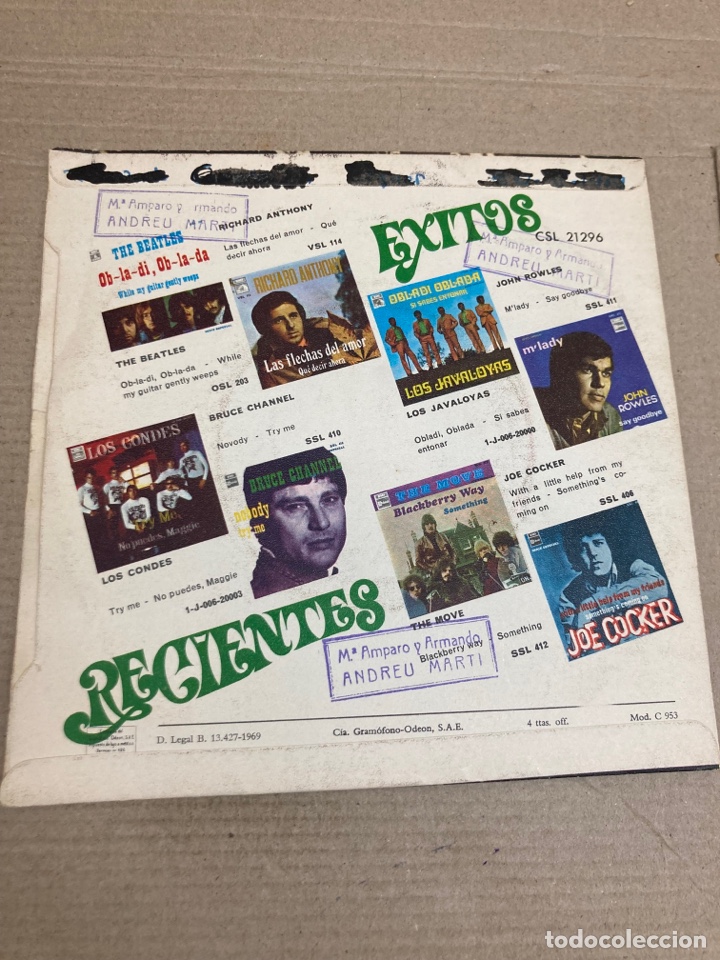 Discos de vinilo: Disco de vinilo Single Matt Monro - Foto 2