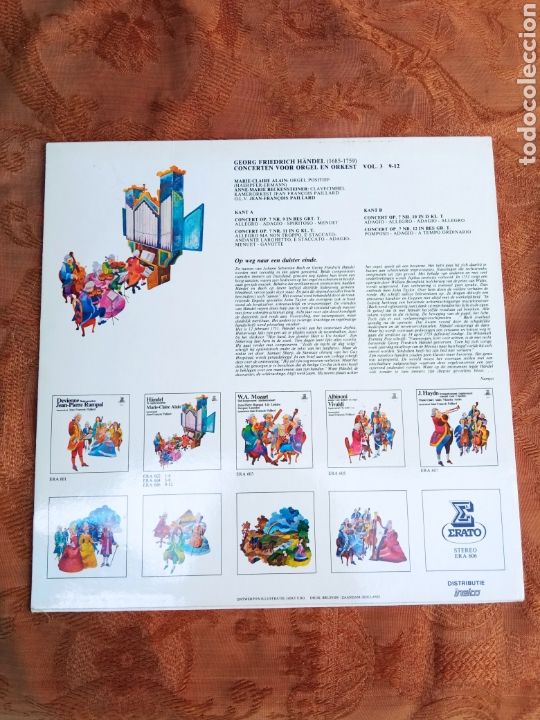 Discos de vinilo: HANDEL, CONCIERTO DE ORGANO - Foto 2