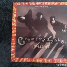 Disques de vinyle: EP 10”- CROWDED HOUSE-LOCKED OUT (LIVE) ED LIMITADA 1994 EDICION: UK. Lote 350625214