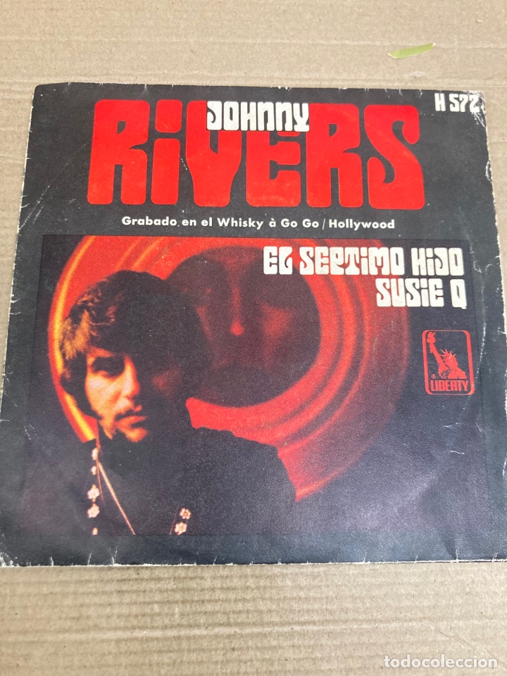 Discos de vinilo: Disco de vinilo Single Johnny Rivers - Foto 1