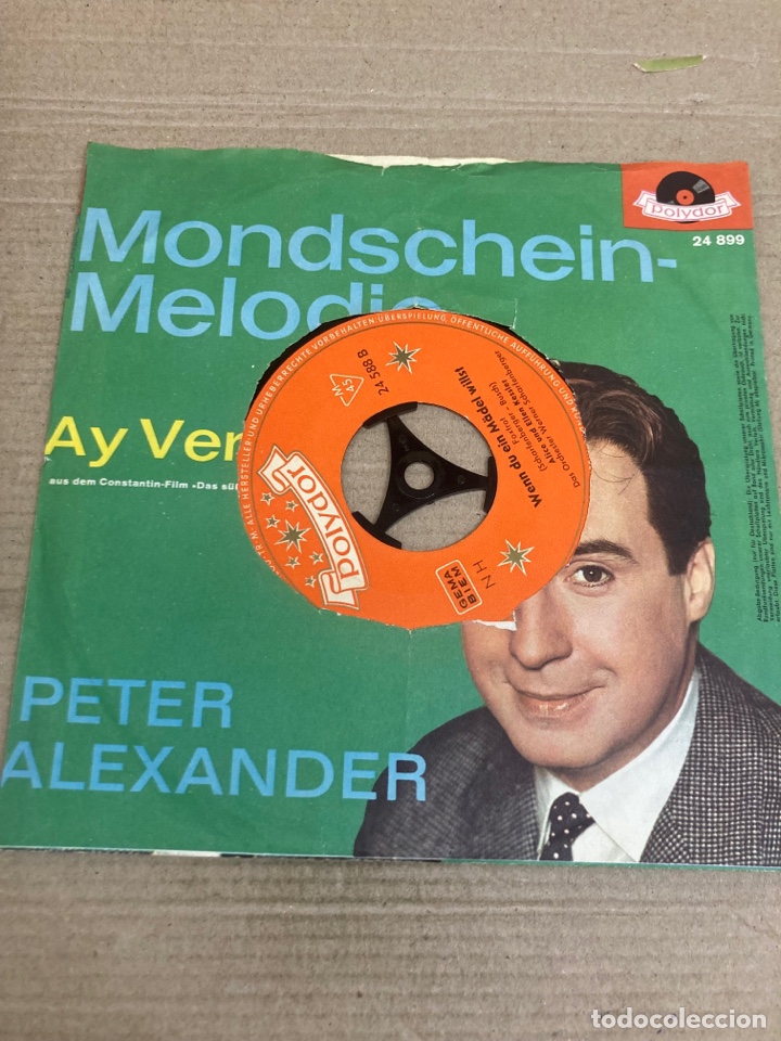 Discos de vinilo: Disco de vinilo Single Peter Alexander - Foto 2