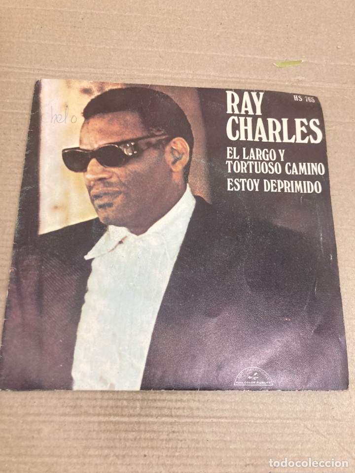 Discos de vinilo: Disco de vinilo Single Ray Charles - Foto 1