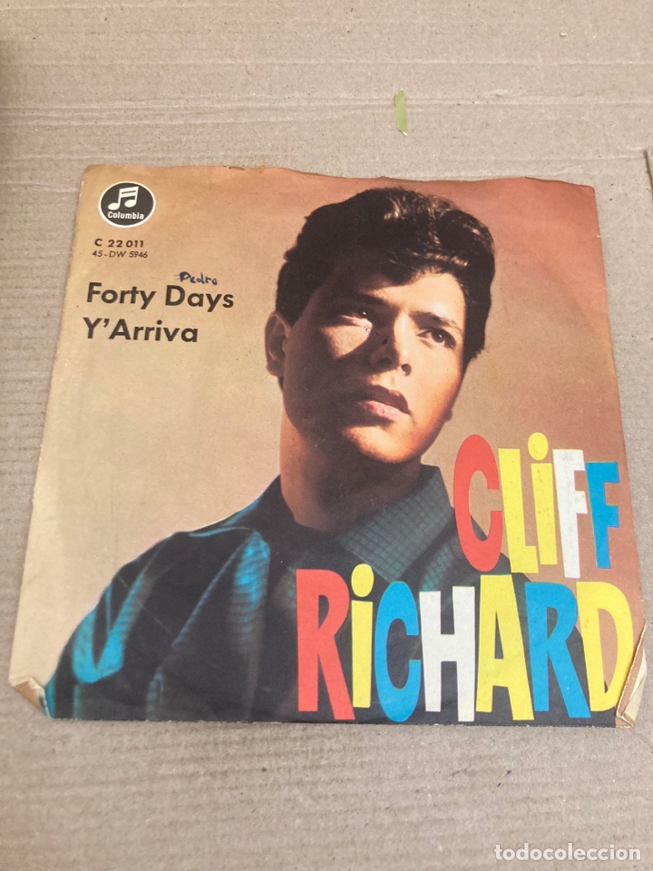 Discos de vinilo: Disco de vinilo Single Cliff Richard - Foto 1