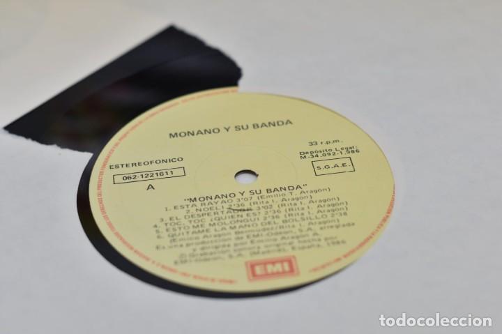 Discos de vinilo: Monano y su banda vinilo 1986 - Foto 3