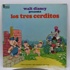 Discos de vinilo: LOS TRES CERDITOS 1967 VINILO HISPAVOX