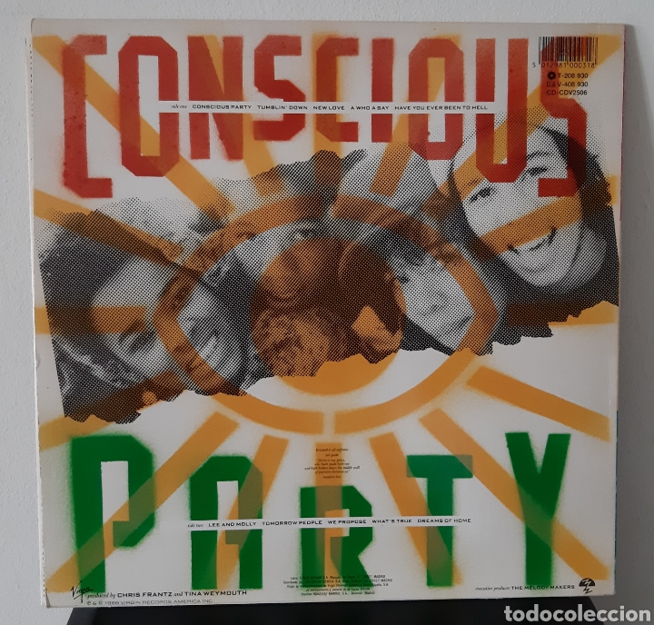 Discos de vinilo: Ziggy Marley. Conscious Party. LP - Foto 2