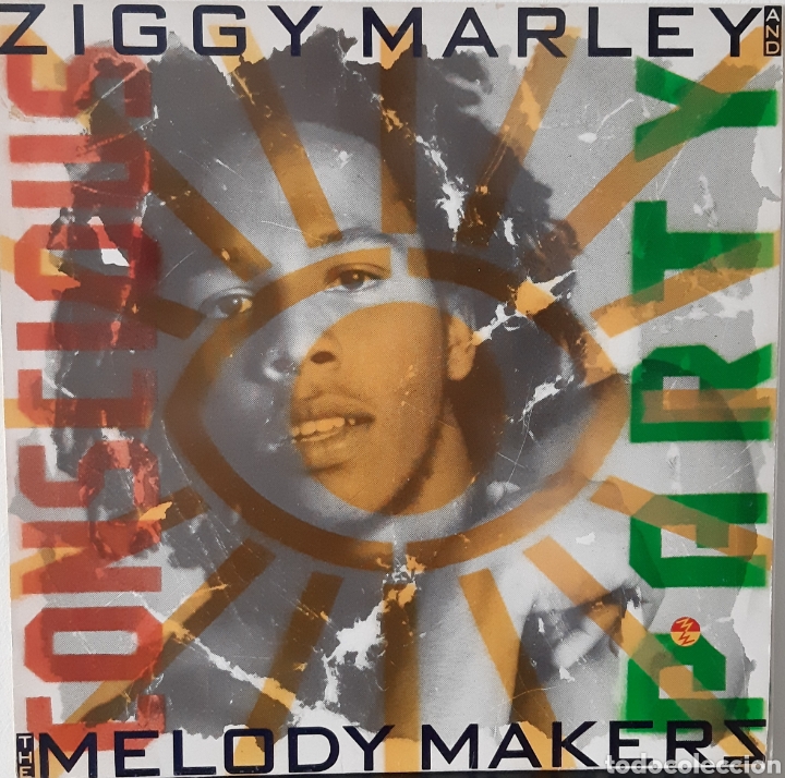 Discos de vinilo: Ziggy Marley. Conscious Party. LP - Foto 1