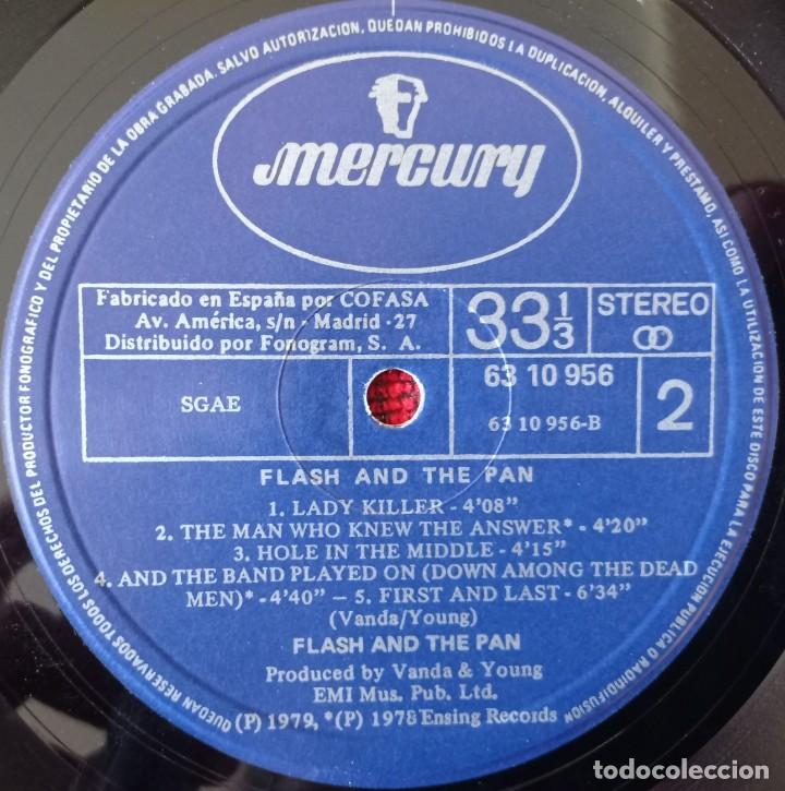 Discos de vinilo: FLASH & THE PAN *** VINILO ORIGINAL 1979 ESPA&Ntilde;A LP - Foto 4