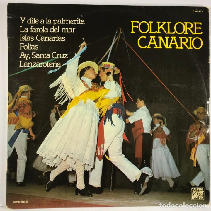 Discos de vinilo: Various &ndash; Folklore Canario - Vinyl, LP, Compilation - SPAIN - Foto 1
