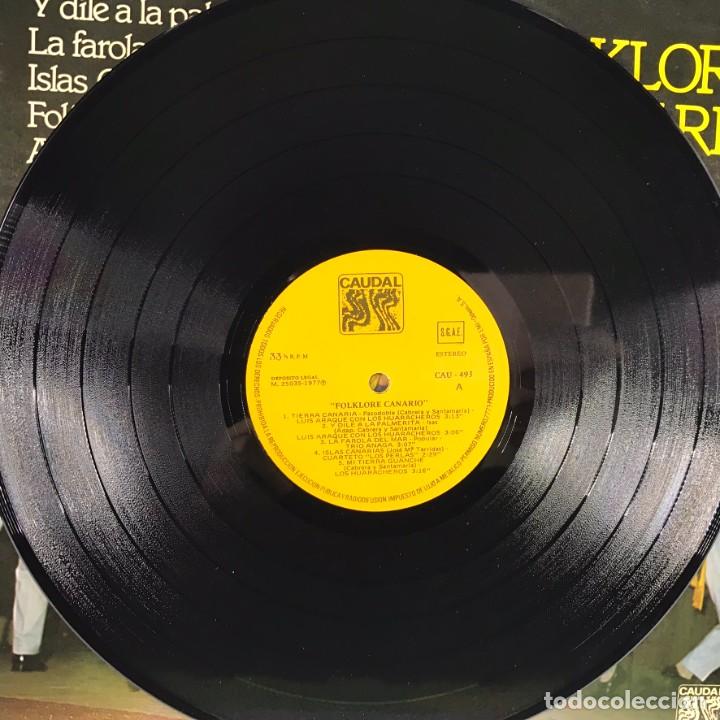 Discos de vinilo: Various &ndash; Folklore Canario - Vinyl, LP, Compilation - SPAIN - Foto 7